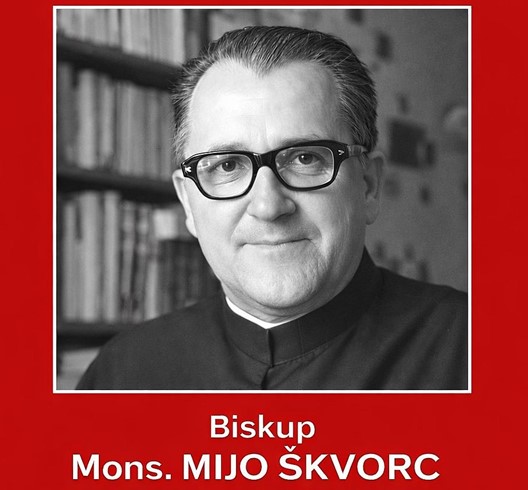 Slavljena misa zadušnica za biskupa Miju Škvorca na 37. obljetnicu njegove smrti